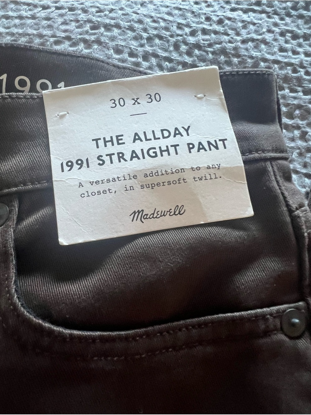 All Day 1991 Straight Leg Pants